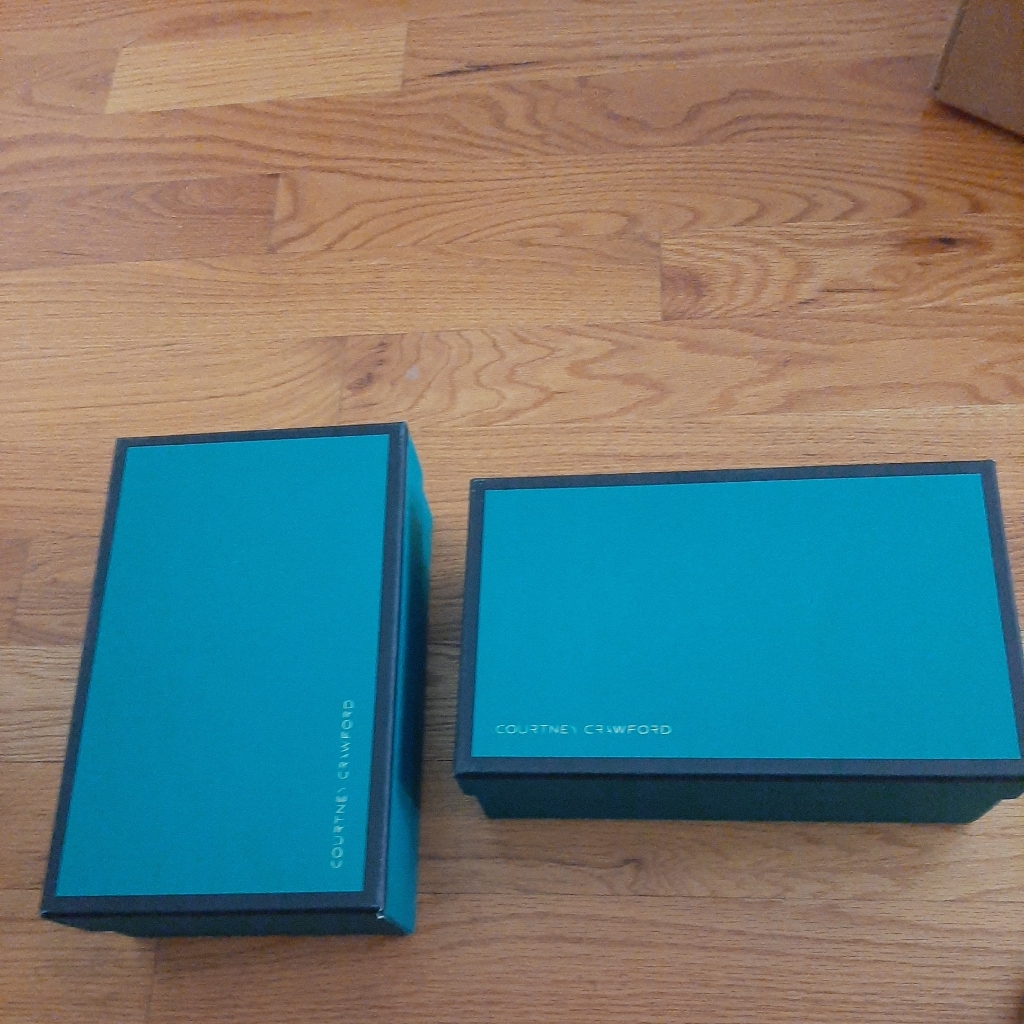 2 Courtney Crawford Empty GiftStorage Boxes
